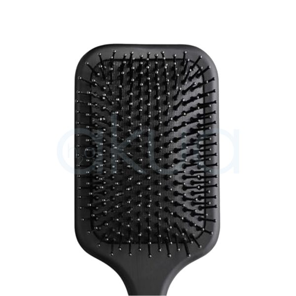 Cepillo Paddle Brush ghd ideal para desenredar el cabello largo o semi largo en color negro H2o Akua