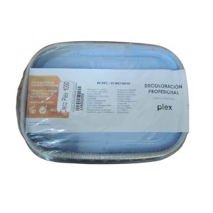Decoloracion Plex 1000ml envase rectangular de plástico, de color marrón claro, con tapa translúcida H2o Akua