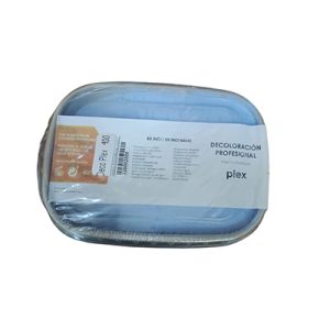 Decoloracion Plex 400ml envase rectangular de plástico, de color marrón claro, con tapa translúcida H2o Akua
