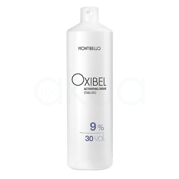 Oxigenada 30Vol Oxibel cream 1000ml Montibello crema activadora H2o Akua