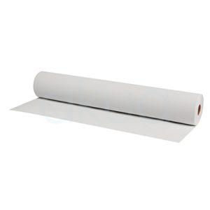 Papel camilla extra ancho H2oAkua de color blanco y tiene una superficie lisa y uniforme H2o Akua