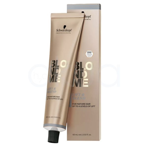 Tinte Blondme Lift y Blend aclaracion y tonalizacion 60ml Schwarzkopf idea para look rubios sofisticados H2o Akua