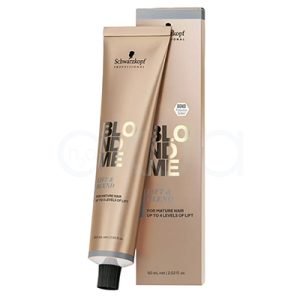 Tinte Blondme Lift y Blend aclaracion y tonalizacion 60ml Schwarzkopf idea para look rubios sofisticados H2o Akua