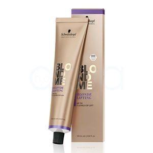 Tinte Blondme Lifting aclaracion rubios 60ml Schwarzkopf hasta 5 niveles de aclarado H2o Akua