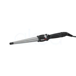 Tenacilla Babyliss Pro 19/32mm BAB2280TTE mango de color negro y botones de control en plata y barril en gris mate H2o Akua