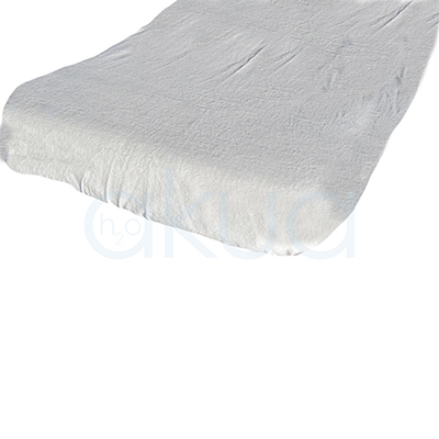 Funda camilla Rizo H2oAkua El color predomiante es el blanco.