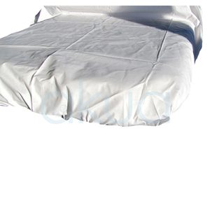 Funda camilla tergal H2oAkua el color predominante es blanco.