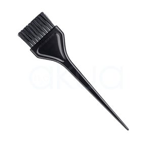 Paletina tinte grande negra El color predominante de la imagen es negro. El pincel de tinte o brocha de aplicación es completamente negro, tanto en el mango como en las cerdas H2o Akua