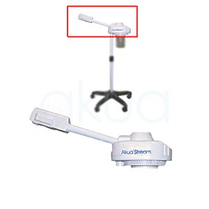 Cuerpo repuesto vapor ozono H2oAkua. El color predominante del repuesto es blanco.