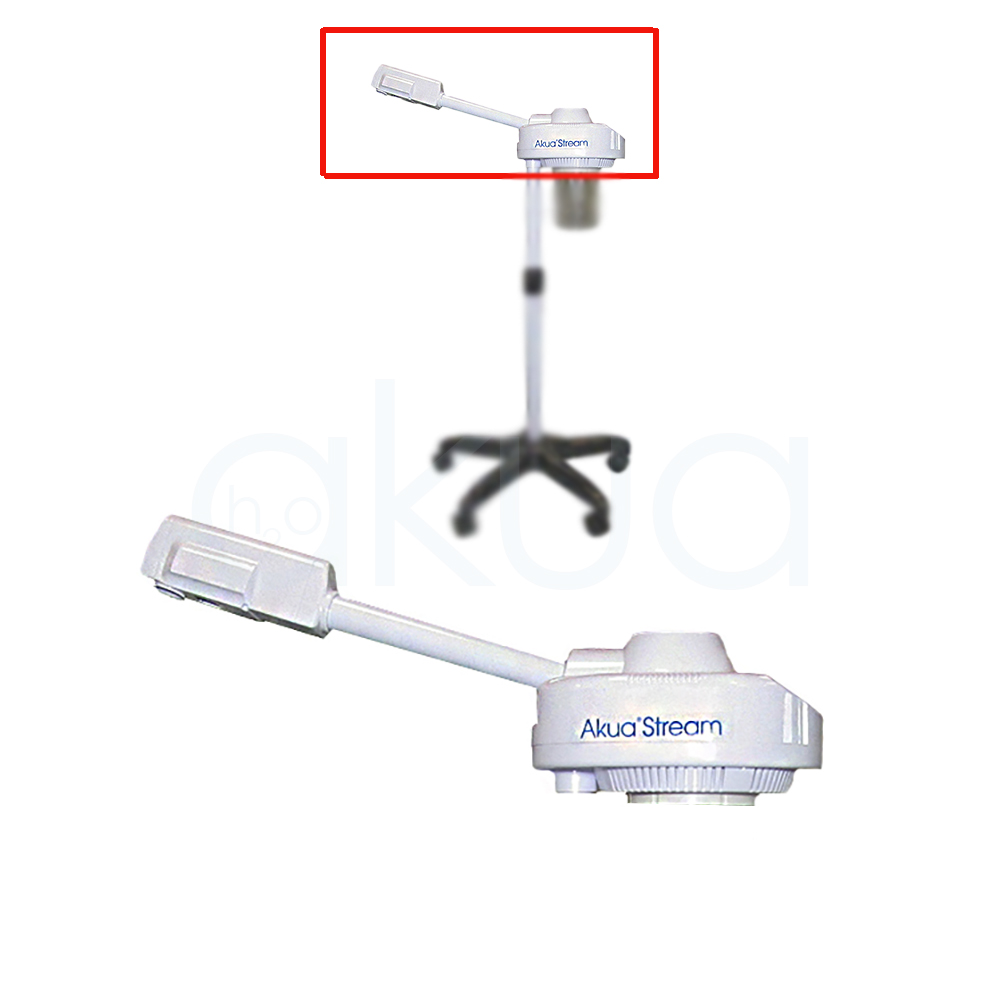 Cuerpo repuesto vapor ozono H2oAkua. El color predominante del repuesto es blanco.