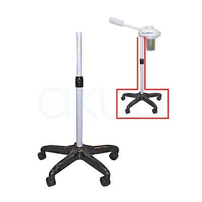 Pie con ruedas y mástil repuesto vapor ozono H2oAkua