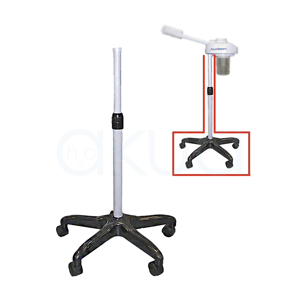 Pie con ruedas y mástil repuesto vapor ozono H2oAkua