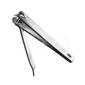 Corta uñas grande 01038. De acero inoxidable, con diseño recto y robusto para cortar uñas de manos y pies. 10 cm aproximadamente de largo. H2o Akua