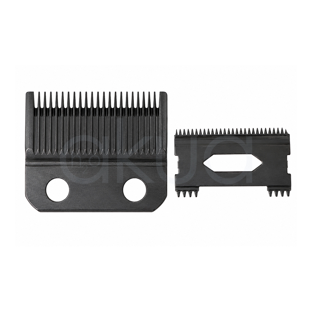 Cuchilla para Space-X Ragnar 07901. Juego de cuchillas profesionales negras para máquina cortapelos, compuesto por una cuchilla fija y una cuchilla móvil de precisión, diseñadas para cortes uniformes y trabajos de barbería profesional. H2o Akua